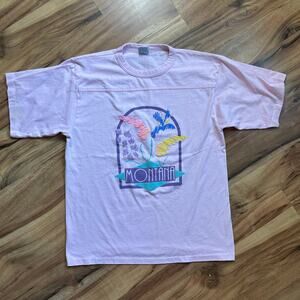 Vintage Single Stitch 1989 Pink Montana Tshirt